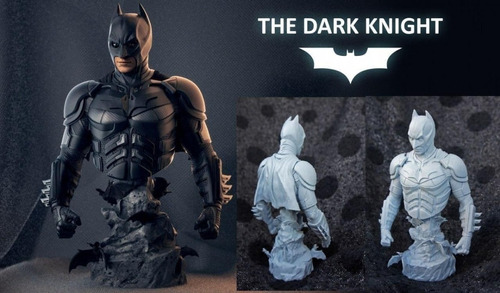 Archivo Stl Impresión 3d - Batman The Dark Night Movie Bust
