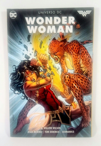 Wonder Woman Sin Amor Dc Comics