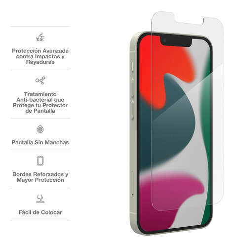 Mica Para Iphone 13 Mini Empaque Dañado