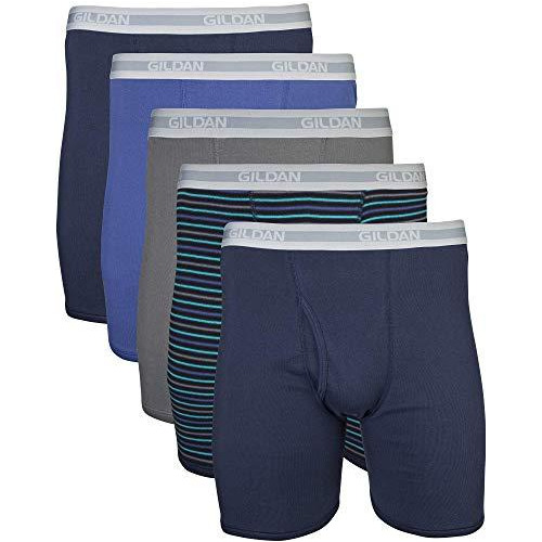 Set De 5 Calzoncillos Bóxer Talla Large Para Hombre G1162