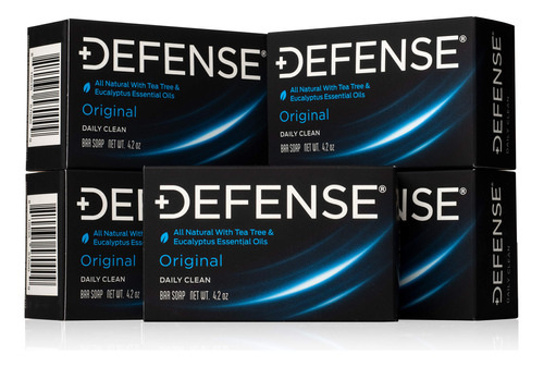 Defense Soap Paquete De 5 Jabones De Barra De Arbol De Te Na