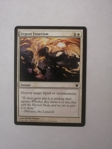 Urgent Exorcism Magic The Gathering 