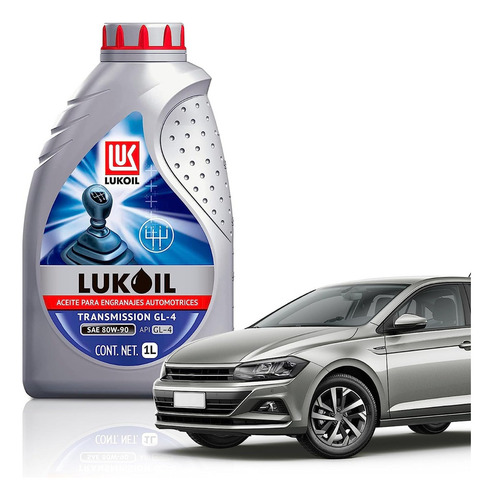 Aceite De Transmisión Api Gl-4 Sae 80w-90 Lukoil 12 Litros