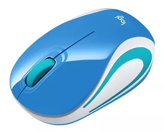 Mouse Logitech M187 Mini Inalambrico Azul 910-005360 /v /vc