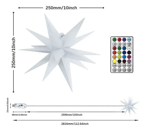 Tira De Luces Led Bluetooth 25cm Rgb Con Control Por App