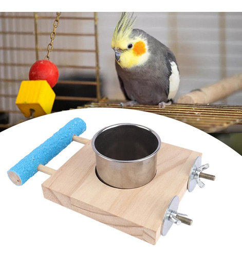 3 Comedero Para Jaula De Loros, Comedero Para Pájaros,