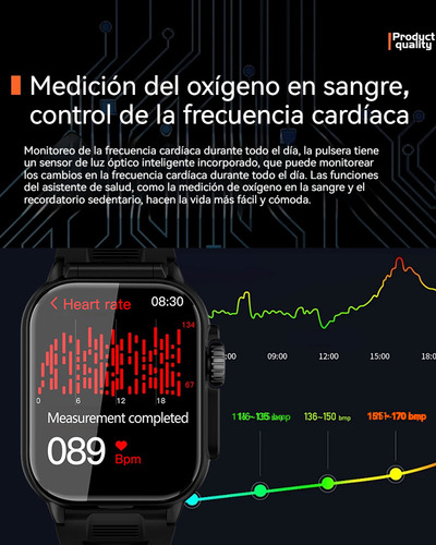 Ssb Reloj Inteligente Con Auricular Smartwatch Contestar