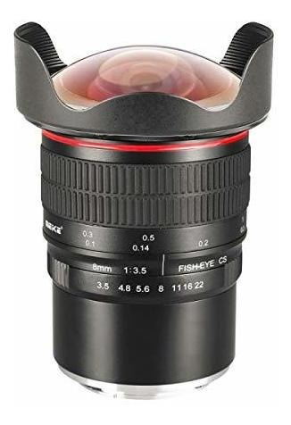 Imagen 2 de 10 de Lente Ojo De Pez Ultra Gran Angular Mk 8 Mm F35