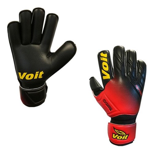 Guantes De Arquero Raptor Rojo Elite Voit 