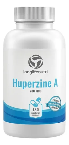 Huperzine A 200 Mcg Funcion Cognitiva 180 Capsulas