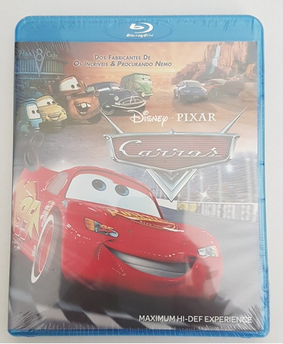 Blu-ray Carros Disney Pixar Original Lacrado