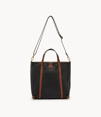 Imagen 2 de 4 de Fossil Bolsa Sydney Sm 3 En 1 Backpack Piel 100% Original