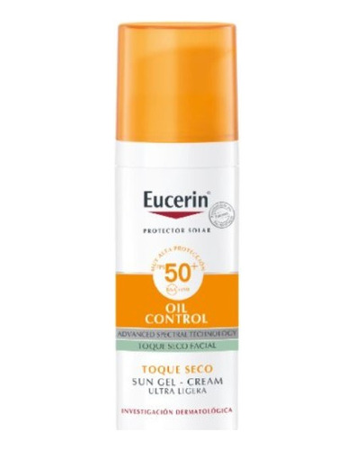 Protector Solar Facial Eucerin Gel Creme Toque Seco Fps50