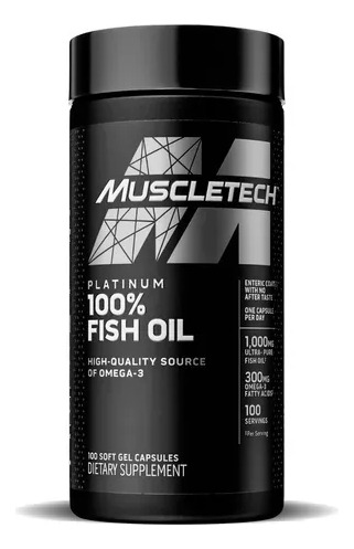 Omega Fish Oil 100 Capsulas Muscletech