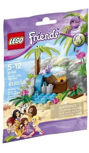 Kit De Construccion Lego Friends Turtle.s Little Paradise 41