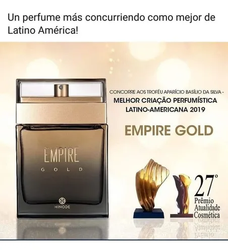 Empire Gold Perfume Masculino 100ml Mas Premiado De Brasil