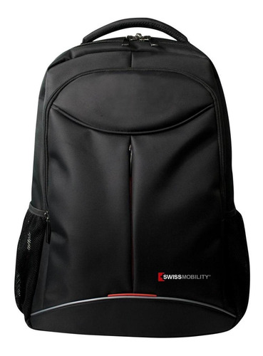 Mochila Backpack Para Laptop De 17 Pulgadas Tig-115bk Negro Diseño de la tela Poliéster