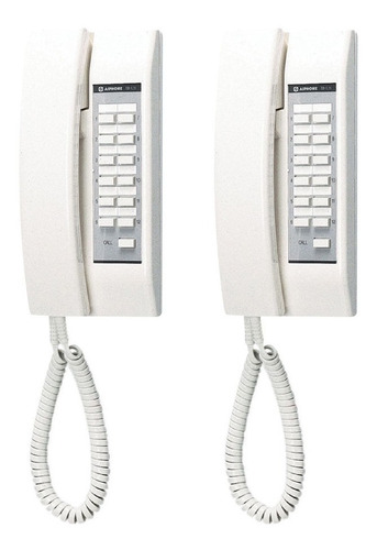 2 Teléfonos Intercomunicador Para 12 Marca AiPhone Td-12-h
