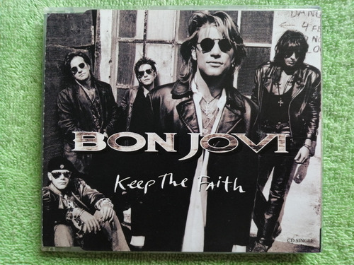 Eam Cd Maxi Single Bon Jovi Keep The Faith 1992 Polygram Rec