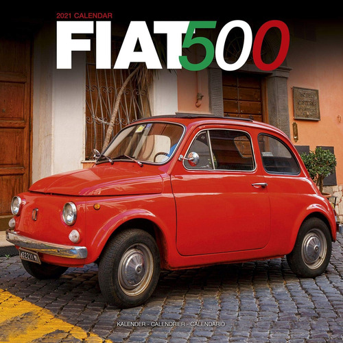 Libro: Fiat 500 Calendar - Calendars Wall Calendars - Car Ca