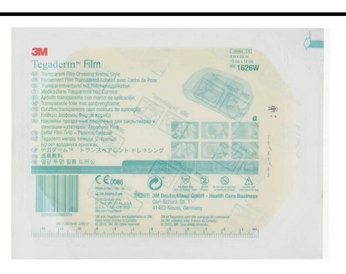 Tegaderm Film 3m 10×12cm Após.impermeable Transp.(×caja50un)