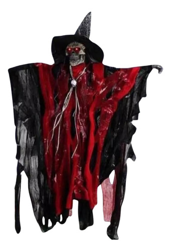 Enfeite Halloween Esqueleto Decoração Adereços Assustador