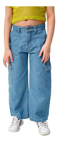 Pantalon Cargo Gimos Jean Nena Kids Girl