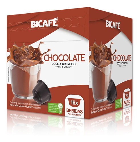 48 Cápsulas Para Dolce Gusto Café & Bebida - Cápsula Bicafé