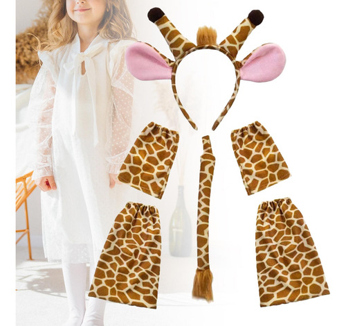 Conjunto De Cola Con Orejas De Animales, Diadema, Ciervo