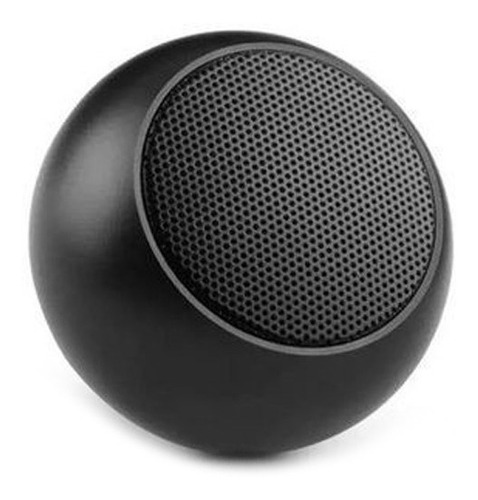 Caixinha Som Bluetooth Tws Metal Amplificada Mini Speaker 3w Cor Preto 110V 220V (Bivolt)