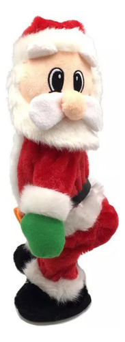 Papá Noel Bailarín Peluche Felpa Juguete For Niños Navidad
