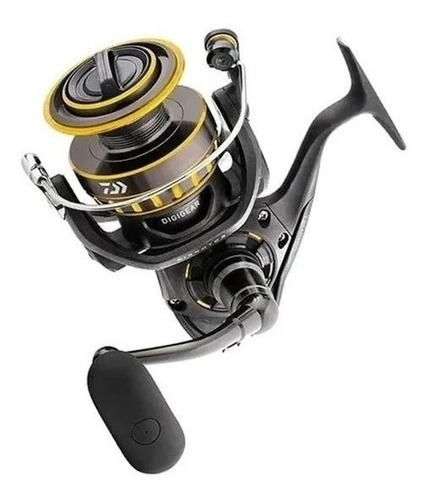 Reel frontal Daiwa BG BG3000 derecho/izquierdo color negro