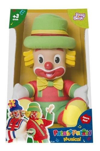 Imagem 2 de 2 de Boneco Com Som - Patati Patatá - Patati - 42cm - Novabrink