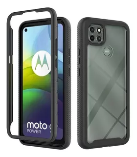 Para Motorola Moto G9 Power Case Hard Pc Hd Transparente