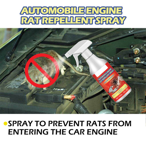 2pcs Natural Car Engine Mouse Repellent Spray