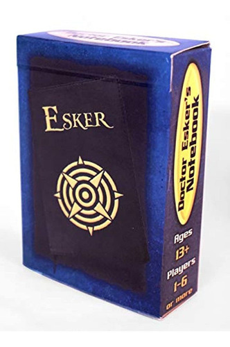 Cuaderno De Doctor Esker, Juego De Tarjetas De Puzzle