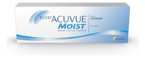 Lentes De Contato Acuvue Moist 1-day Grau Cilíndrico -1,50