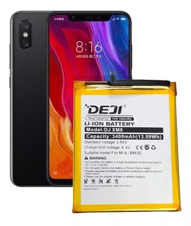 Bateria Xiaomi 8 Mi 8 / Mi 8 Pro 3400mah Bm3e Marca Deji