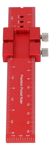 Regla De Carpintería De 160 Mm De Longitud, Escala Métrica E