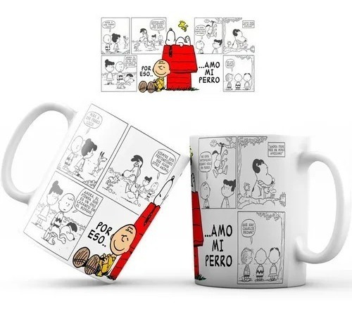 Mug Taza Snoopy Peanuts Regalo Colección Cartoon