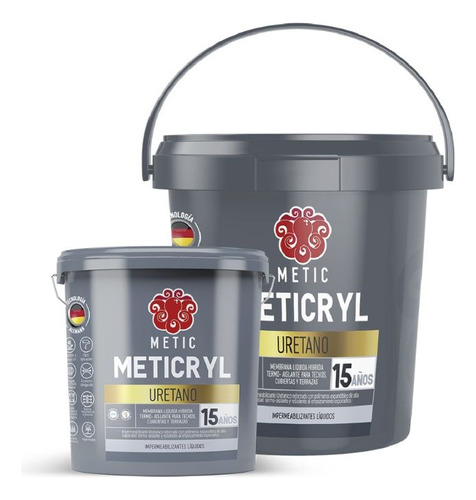 Meticryl Uretano Galon Gris Ba - Kg a $31500