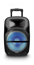 Comprar Parlante Potenciado Crown Mustang Bluetooth Djs-1201bt Led