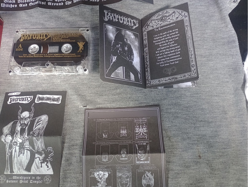 Fita K7 Impurity / Nekromanteion : Worshipers In The Satanic (Usado)