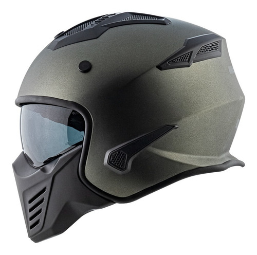 Imagem 8 de 10 de Capacete Norisk Darth Fs726x Preto Fosco Fosco 4 Em 1