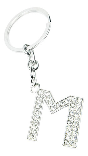 Jja Llavero Con Letras Brillantes Y Diamantes 3cm
