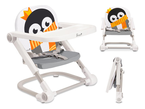 Silla Alta Portatil Para Bebe, Asiento Elevador Para Mesa De