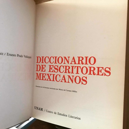 Diccionario De Escritores Mexicanos - Libro