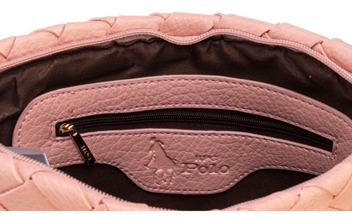 Imagen 6 de 7 de Crossbody Hpc Polo Entrelazada Con Logo De La Marca