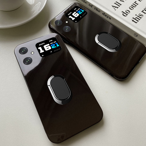 Capa Para Cubot A20, Silicone Adsorvível, Anel + Mica