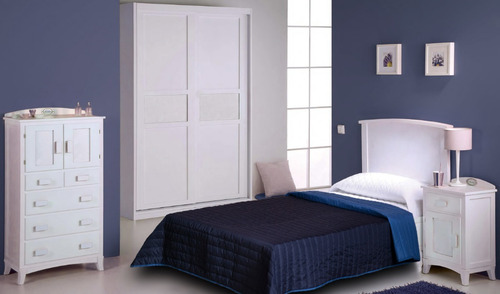 Cover Cubrecama Linea Colors Verano Reversible Liso 1 1/2 Pz